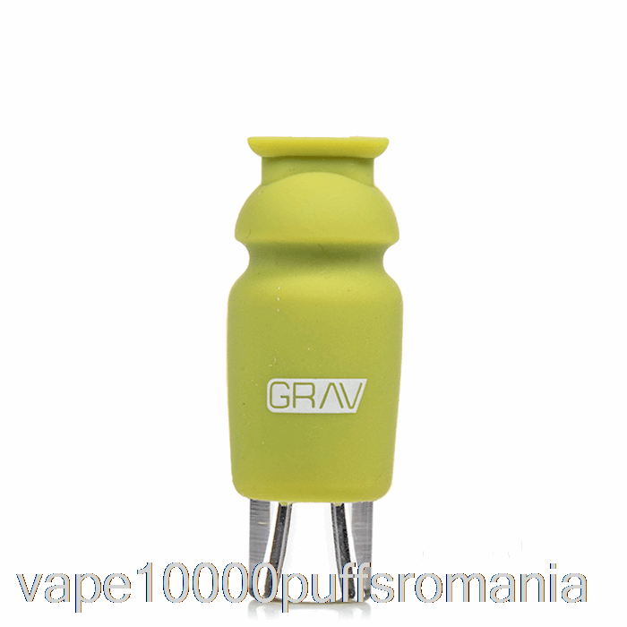 Vape Romania Grav Carja Din Sticla Cu Capac Siliconat Verde Avocado